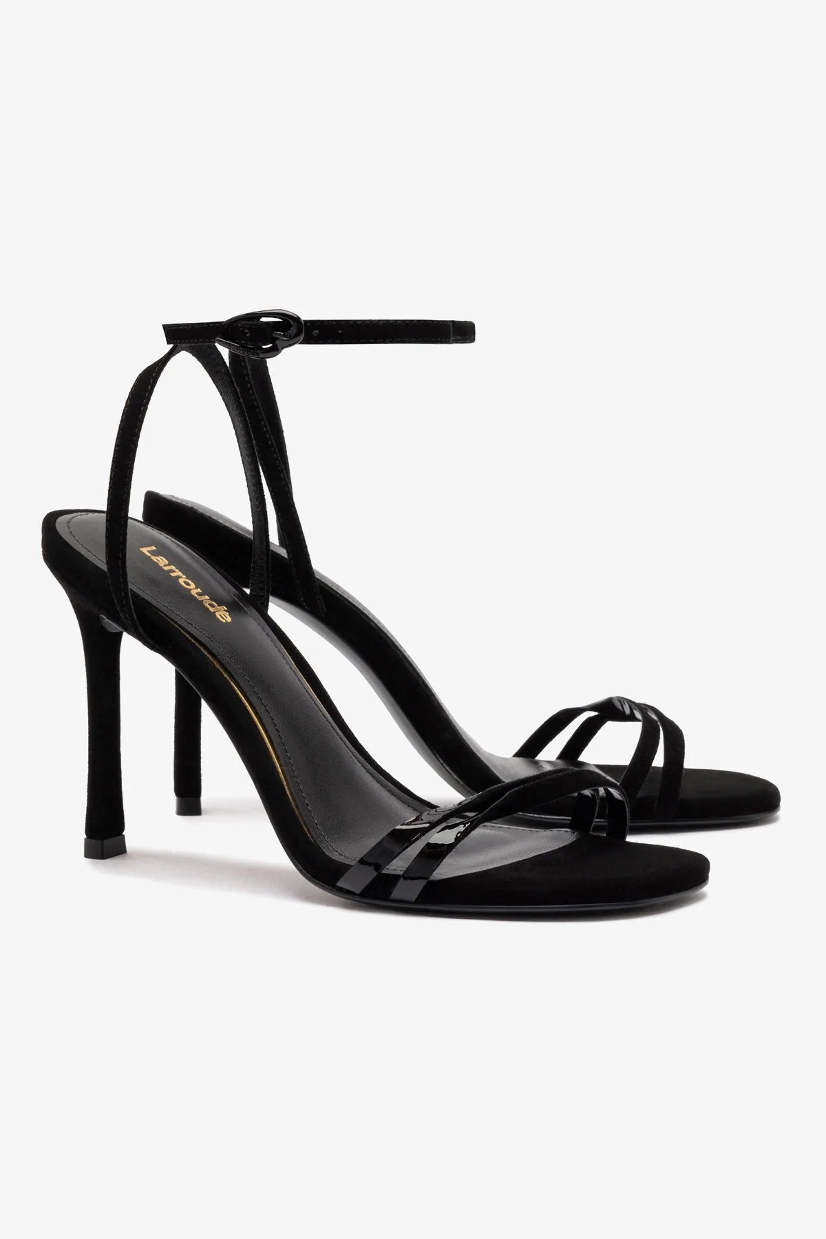 Vesper Black Suede Sandals for Women - Comfortable & Stylish Summer Walking Shoes - Perfect for Beach, Vacation, and Casual Outings