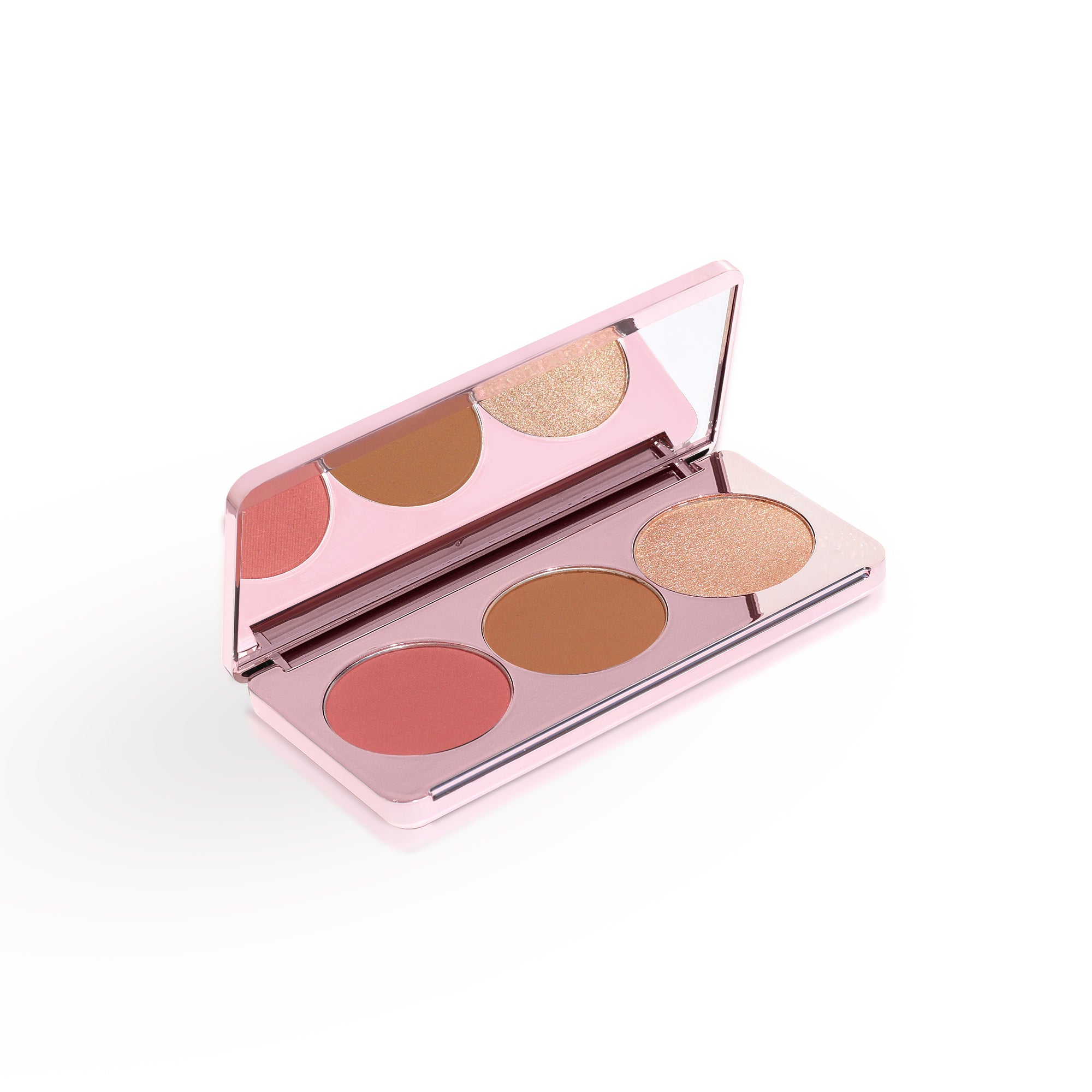 NEW Blush Me & Glow Face Palette - Contour & Highlight Makeup Kit for Cheeks & Eyes - Perfect for Everyday Glam & Special Occasions