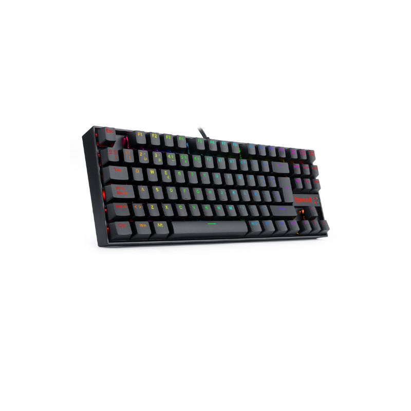 Redragon Kumara K552 RGB Mechanical Gaming Keyboard with Red Switches - Black | Perfect for PC, Mac, and Gaming Laptops | Ideal for Esports, Streaming & Office Work