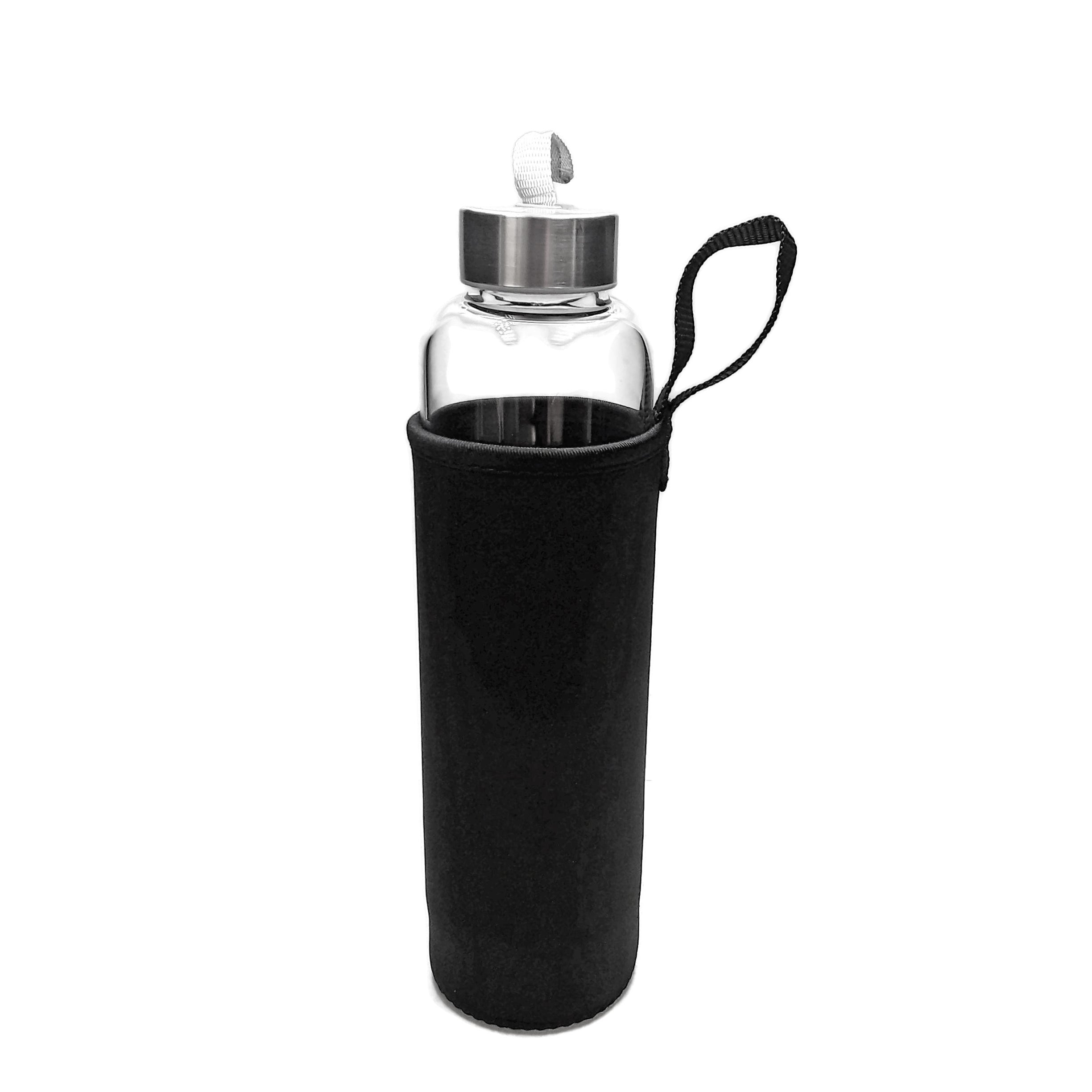 Healing Glass Water Bottle with Crystal Infusion - 9