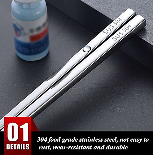 Custom Engraved Reusable Chopsticks Set with Gift Box - Personalized Name & Design for Asian Cuisine, Sushi, Ramen, Chinese & Japanese Dining Experience