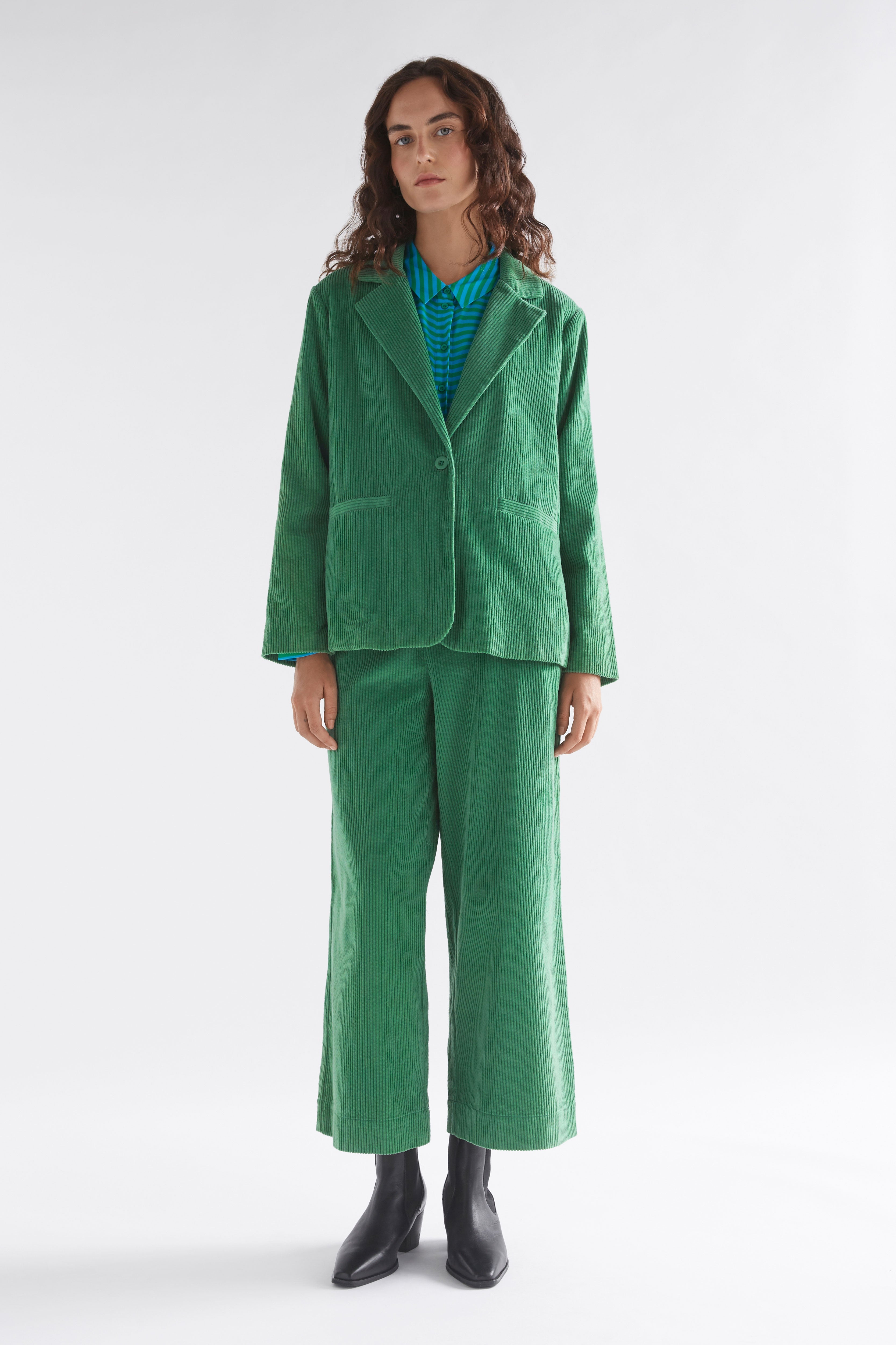 Stylish Rhes Cord Blazer for Women - Trendy Casual & Office Wear | Perfect for Business Meetings, Date Nights & Formal Events
