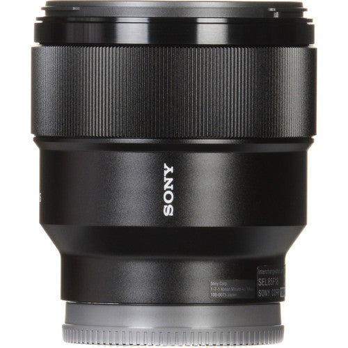 Sony FE 85mm f/1.8 Full Frame Prime Lens for Portrait Photography - Perfect for Wedding, Studio & Street Photography