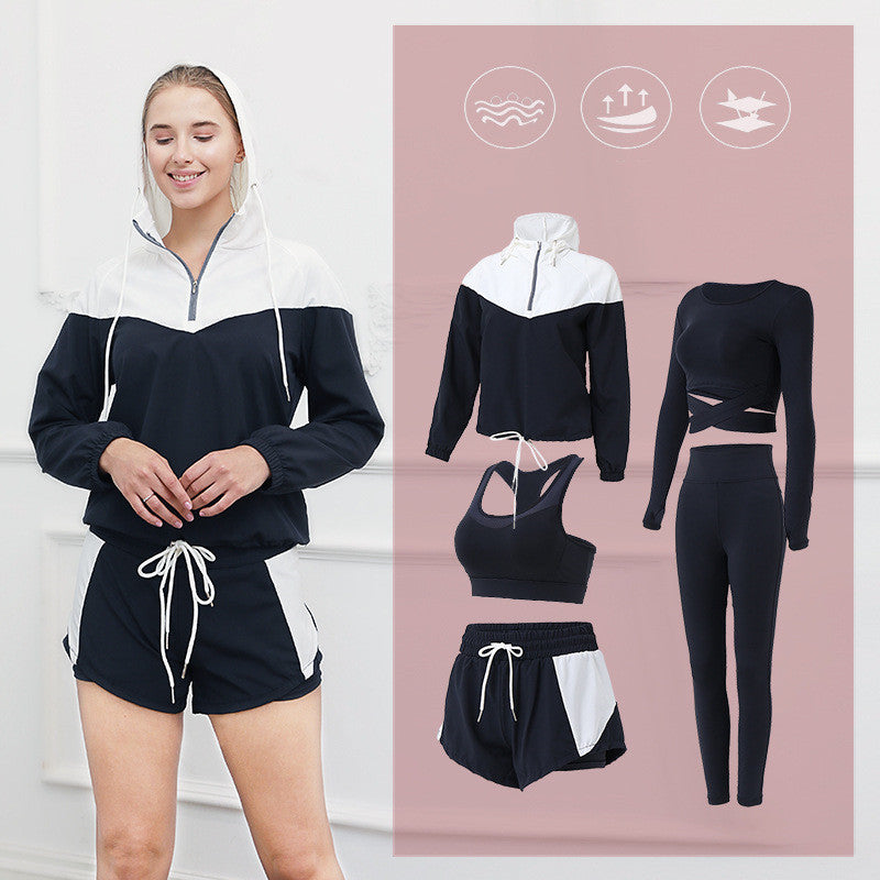 Women's Plus Size Yoga Clothing Set - Quick Dry Sports Suit for Running & Fitness Workouts - Comfortable Activewear for Gym, Yoga, and Outdoor Exercise