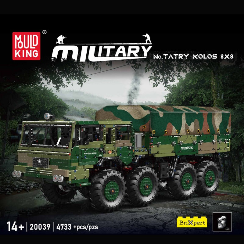 Mouldking 20039 40 Tatry KOLOS 8x8 Dynamic Version - 4733PCS Building Blocks Set for Adults & Teens - Perfect for STEM Learning, Creative Play & Home Decoration