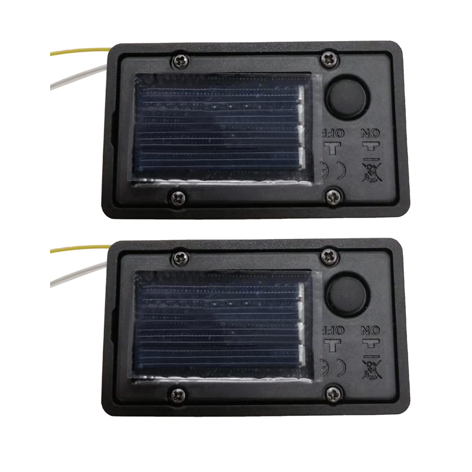 Solar Light Replacement Parts - Waterproof Battery Box with On/Off Switch for Outdoor Hanging Lanterns & Table Lights - Perfect for Garden, Patio, Pathway & Backyard Lighting