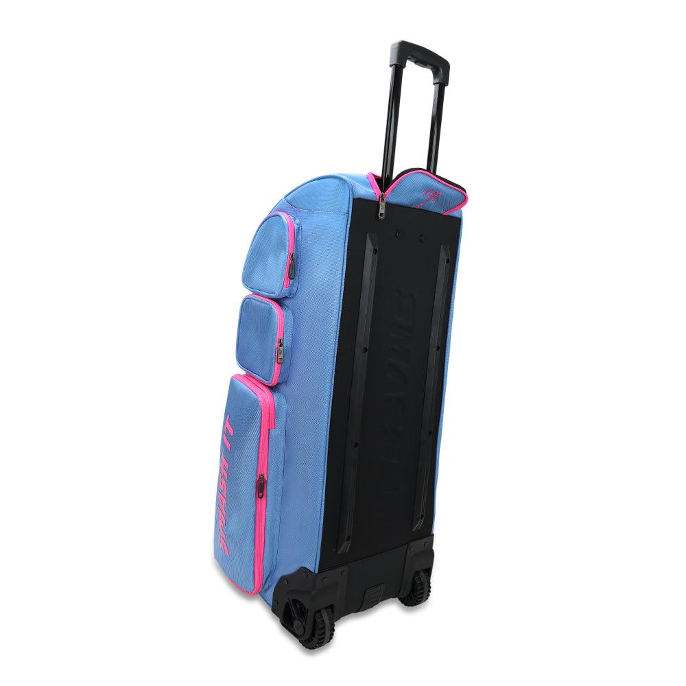 2025 Smash Ops Guerrilla V4 Roller Bag - Durable Travel Luggage with Spinner Wheels, Carolina Blue & Pink Color Options - Perfect for Business Trips, Vacations & Airplane Carry-On