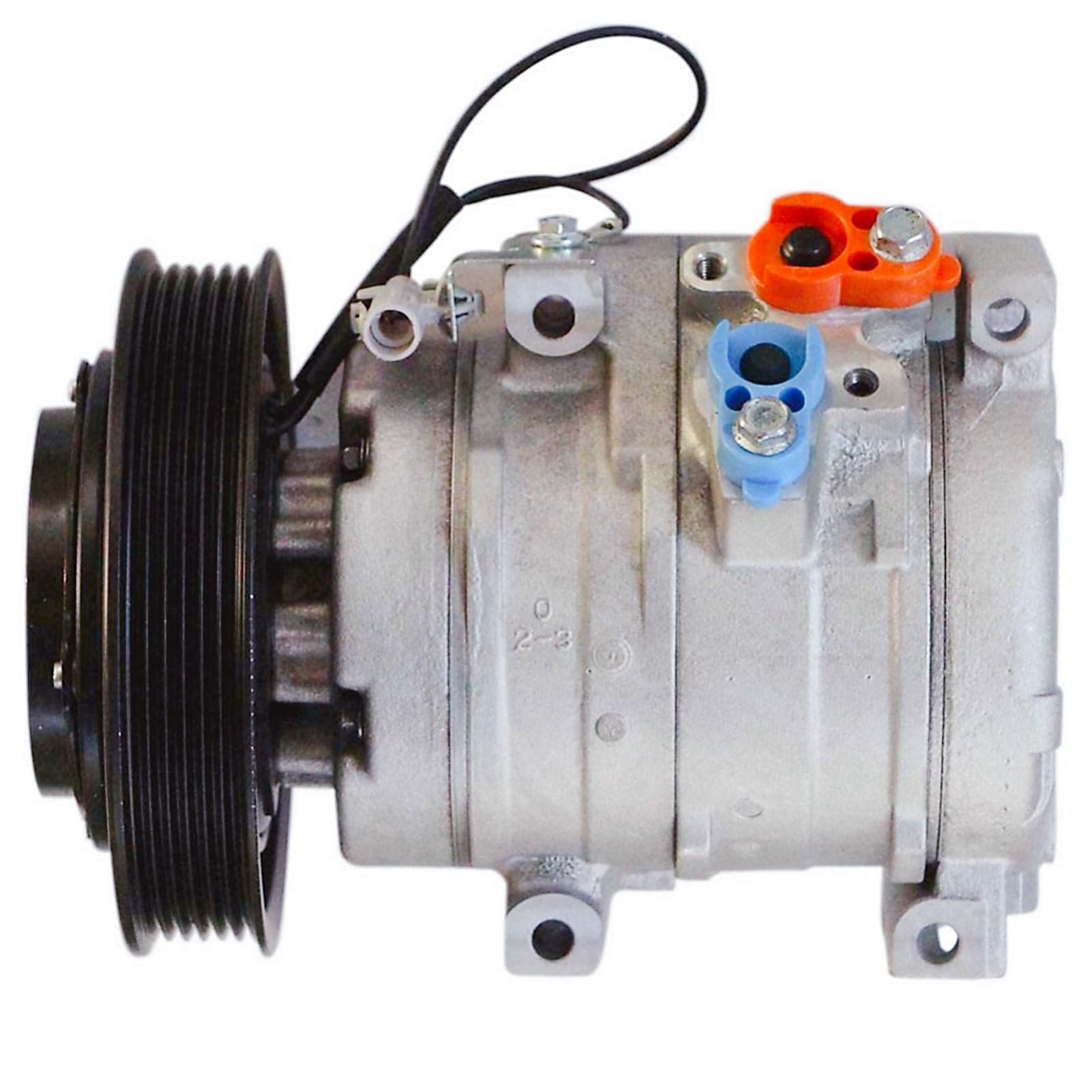TRIBLE SIX A/C Compressor Replacement for 2003-2008 Toyota Corolla Matrix 8832002120 77391 - Silver Air Conditioner Compressor - Perfect for Summer Cooling & Car AC Repair