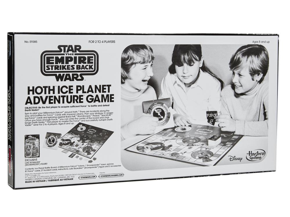 Star Wars Hoth Ice Planet Adventure Game - Galactic Battle Strategy Board Game for Kids & Adults - Perfect for Family Game Nights & Star Wars Themed Parties