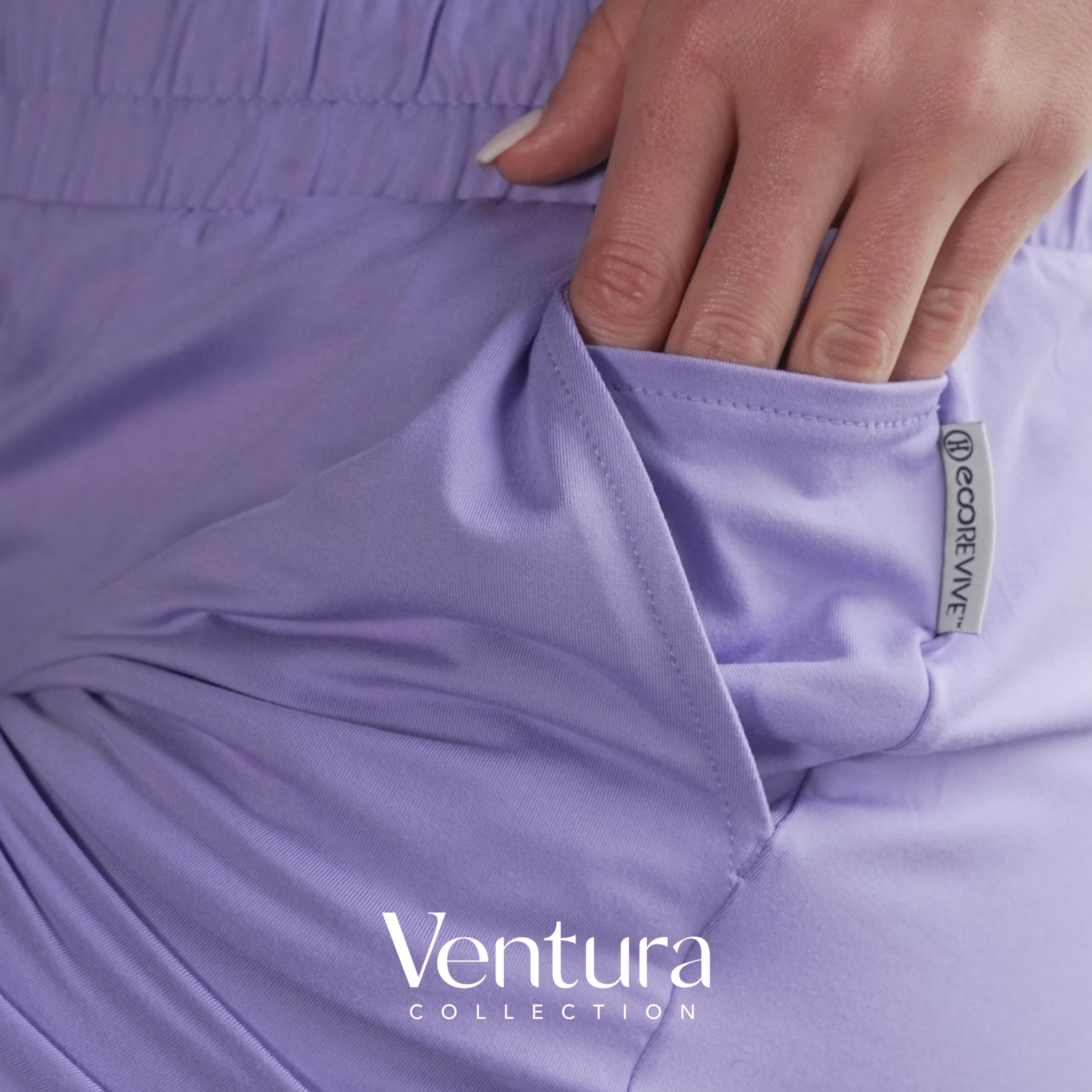 Holloway Women's Ventura Soft Knit Shorts - Comfortable Stretchy Casual Shorts for Summer, Lounge, Yoga & Travel
