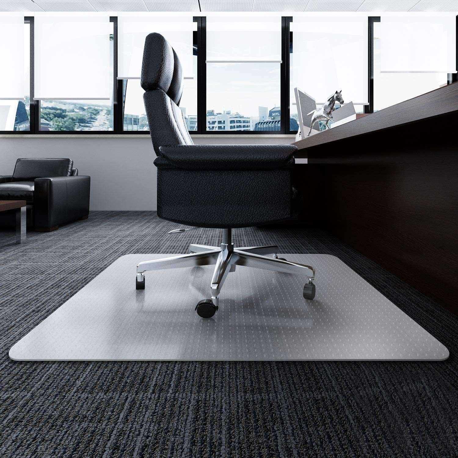 Heavy Duty Chair Mat for Carpet Floor - 36