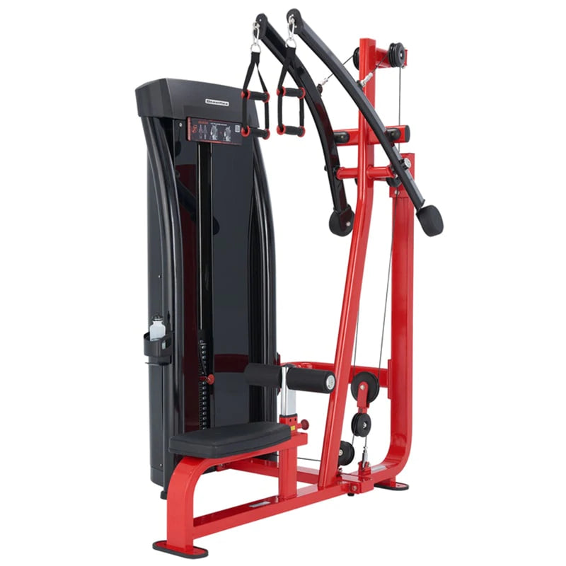 Steelflex JGLM300 Lat Pulldown Machine - Heavy Duty Gym Equipment for Home & Commercial Use - Perfect for Strength Training & Back Workouts