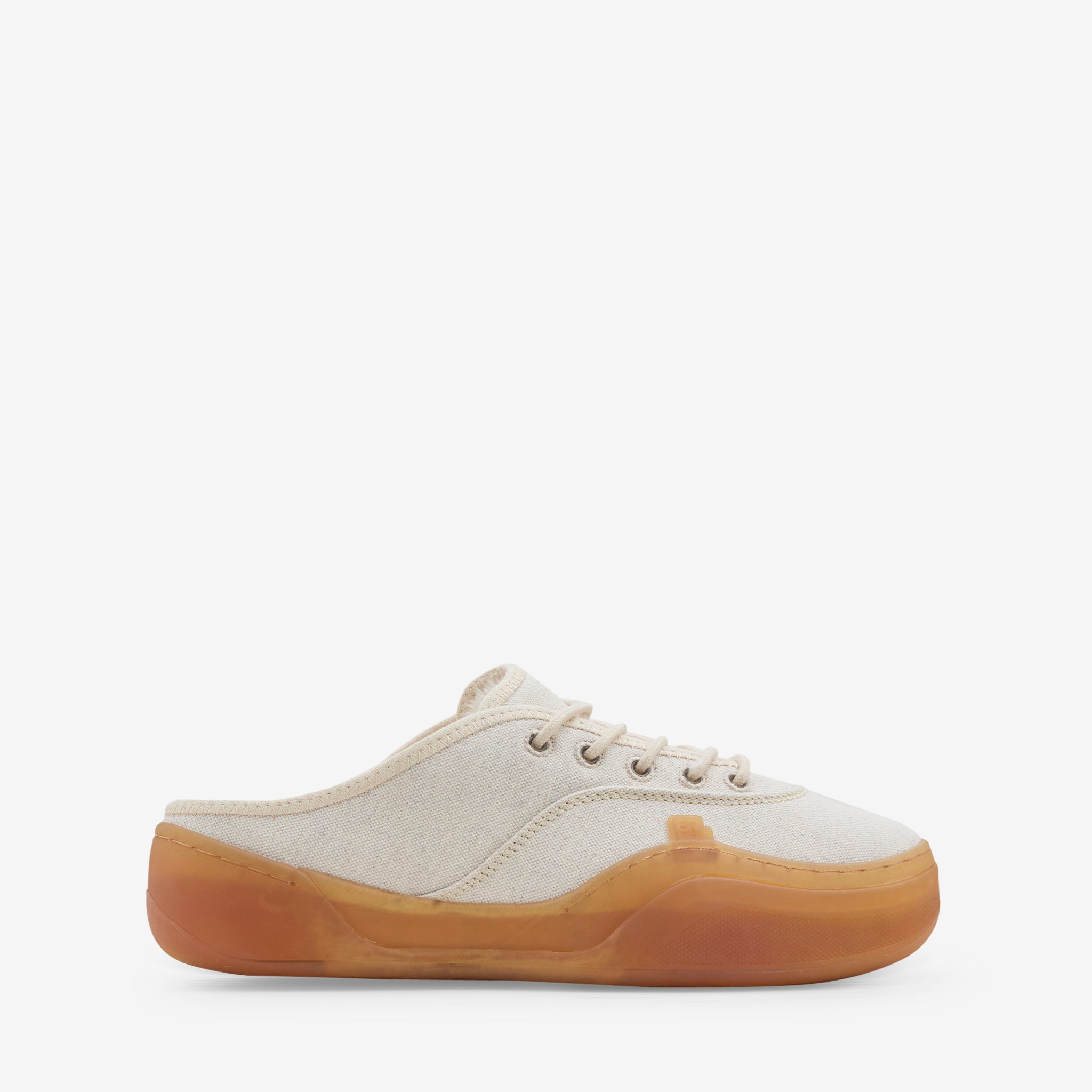 Camino Low Skate Mule Shoes for Men & Women - Dirty White Color - Comfortable Slip-On Skateboarding Sneakers for Casual Wear & Street Style