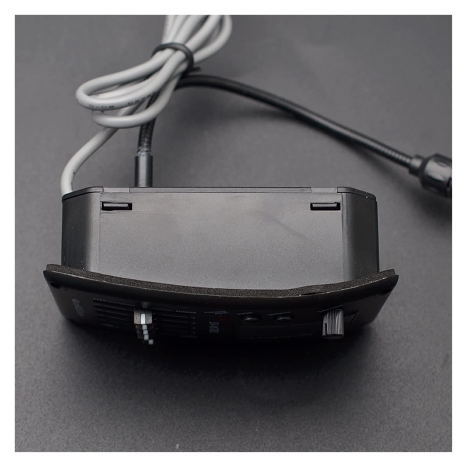 4-Band Acoustic Guitar Pickup with EQ Equalizer, Built-in Tuner & Microphone - Perfect for Folk Guitar Performance & Live Stage (Black)