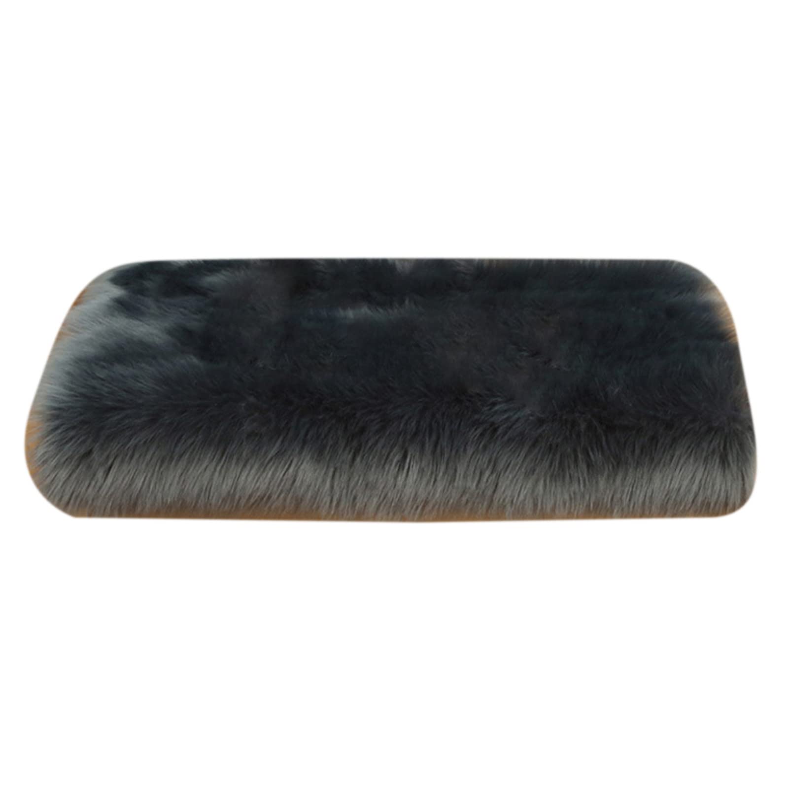 Premium Faux Fur Sheepskin Area Rug - Soft Polyester Doormat with Exquisite Workmanship, Cuttable Custom Size for Living Room, Bedroom, Entryway - Cozy Home Decor & Floor Carpet for Pets, Kids Play Area
