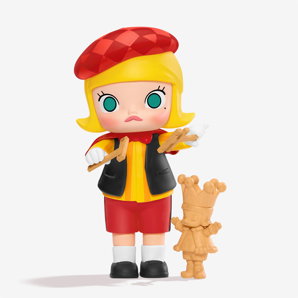 MOLLY Imaginary Wandering Series Collectible Figure - Cute Anime Style Vinyl Art Toy for Display & Decoration - Perfect for Home Office Shelf, Gift for Collectors & Anime Fans