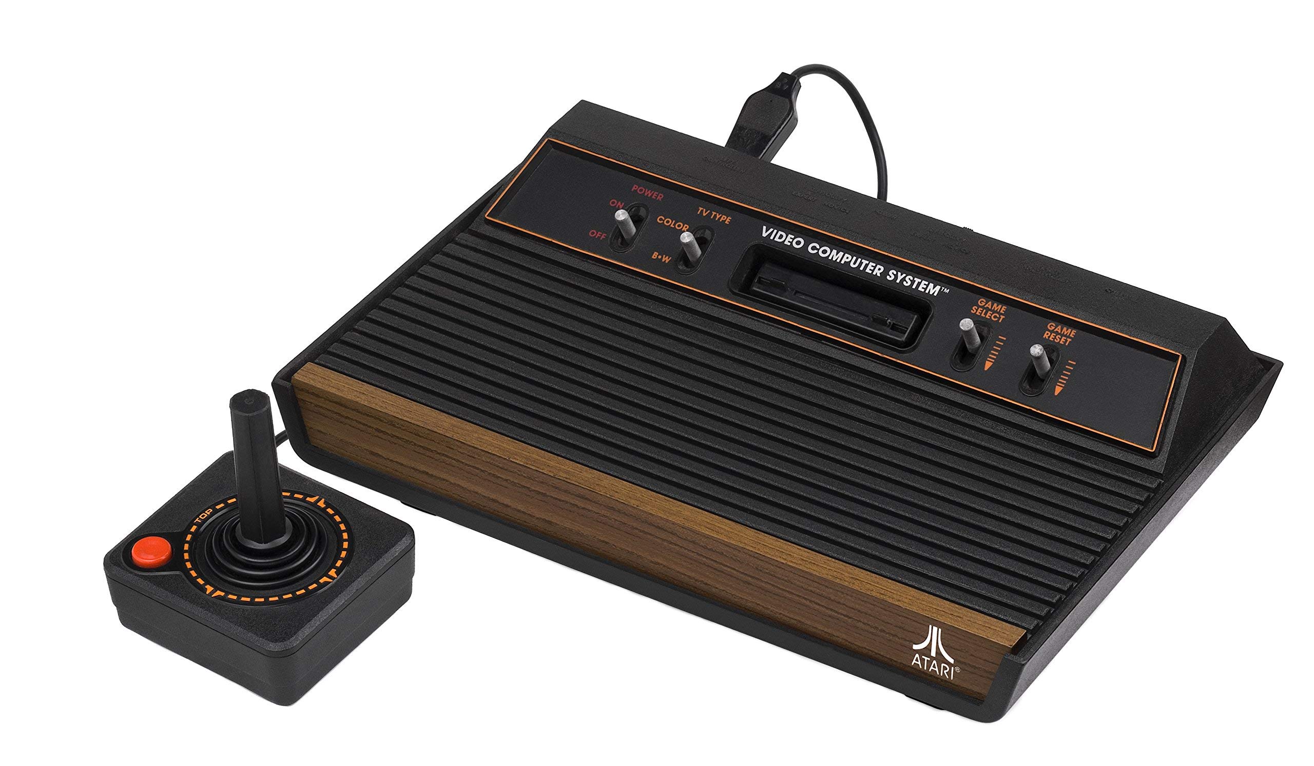 Refurbished Atari 2600 Classic Video Game Console - Retro Gaming System with Original Design | Perfect for Collectors, Gamers & Nostalgic Entertainment