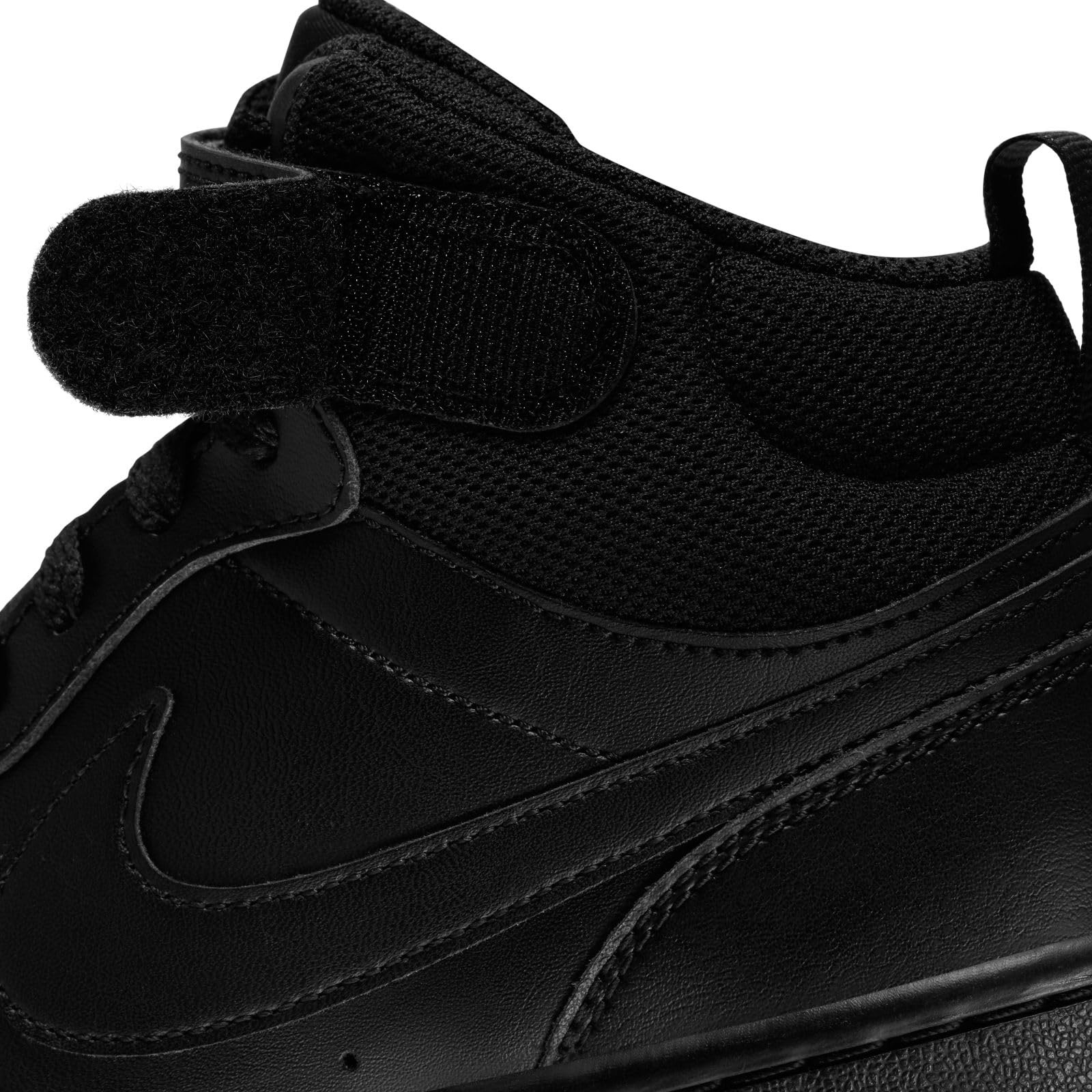 Nike Boys Court Borough Mid 2 Basketball Shoes - High Top Sneakers for Kids - Durable & Comfortable for School, Sports & Casual Wear