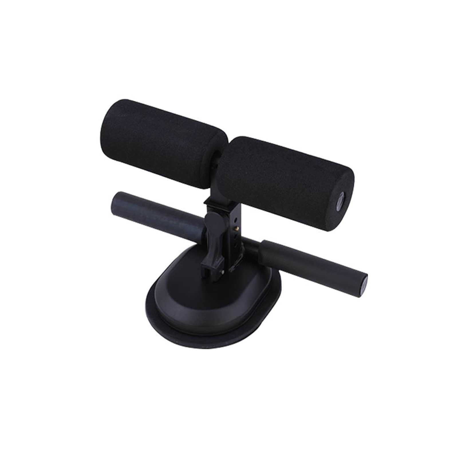 AJEYPMZ Abdominal Workout Equipment - Sit Up Bar with Resistance Bands for Core Training, Home Gym Fitness Gear, Suction Floor Design for Stability (Black) - Perfect for Home Workouts, Office Exercises & Full Body Training