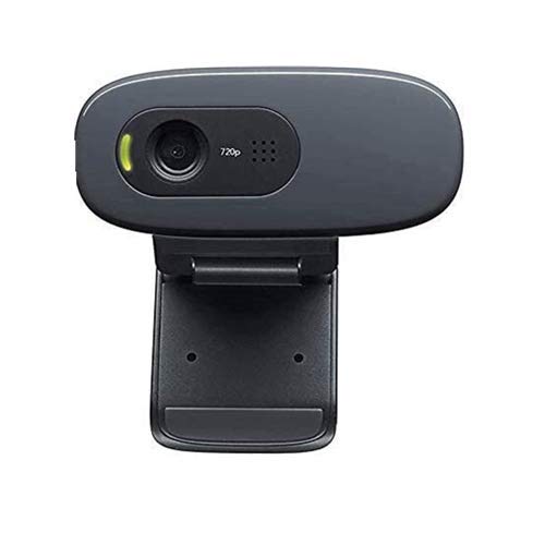 HD 720p Webcam with Built-in Microphone for Laptop & Desktop - Widescreen USB Camera for Video Calling, Conferencing, Live Streaming & Recording - Perfect for Zoom, Skype, Teams & Online Classes