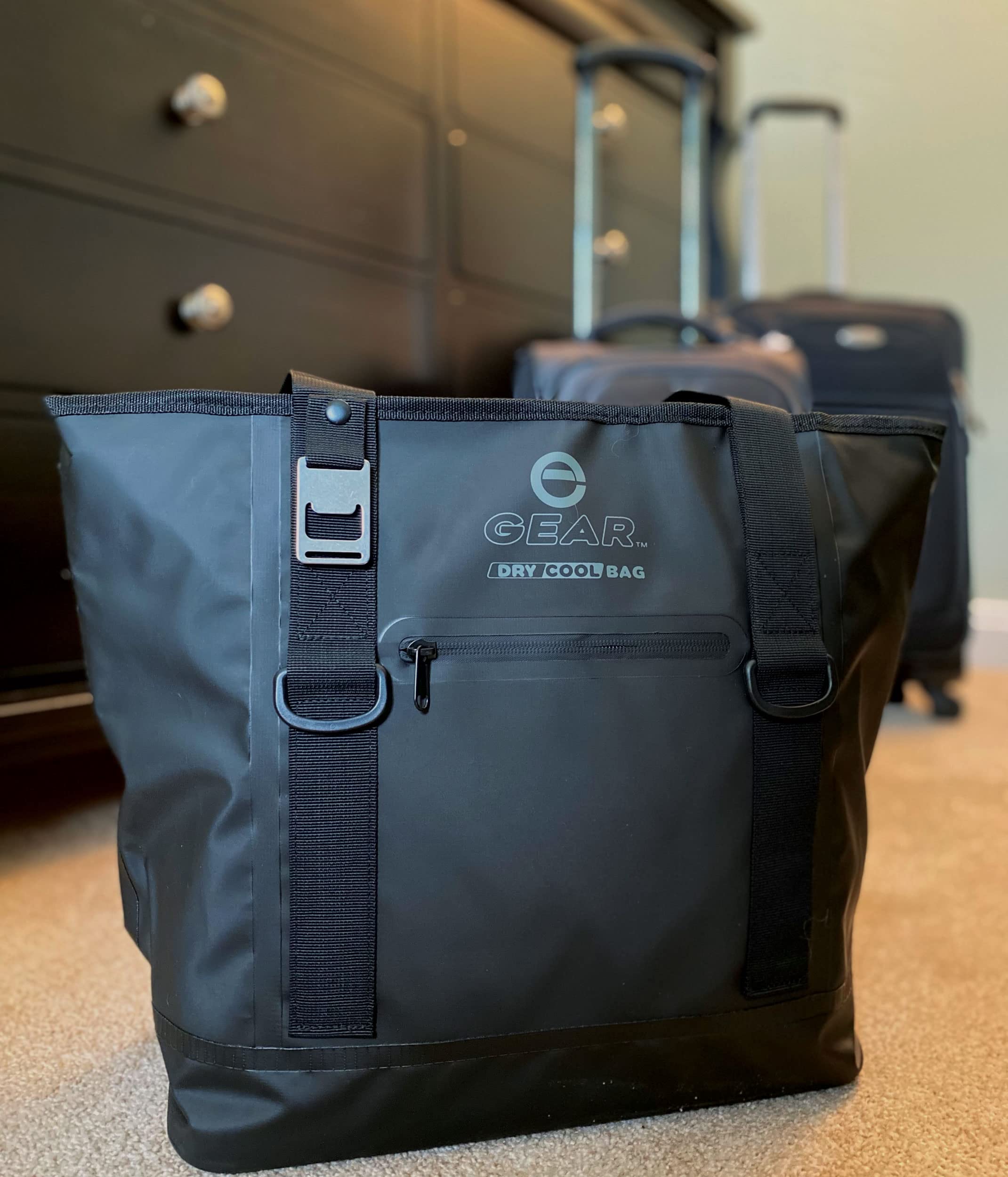 Dry Bag Cooler Tote – Collapsible, Waterproof & Leak-Proof Soft Sided Cooler Bag for 20 Cans | Perfect for Pool, Beach, Picnics, Camping & Outdoor Adventures