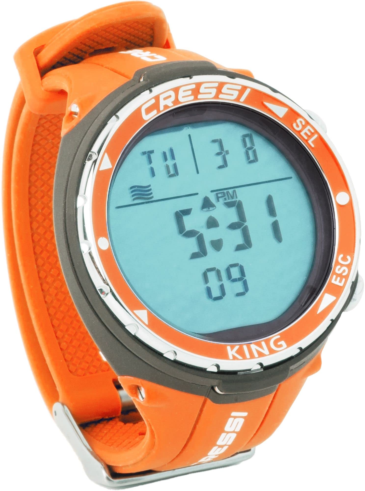 Cressi Scuba Diving & Freediving Computer - Compact Dive Watch for Underwater Safety | Prevents Taravana | Made in Italy | Perfect for Deep Sea Diving, Spearfishing & Snorkeling Adventures