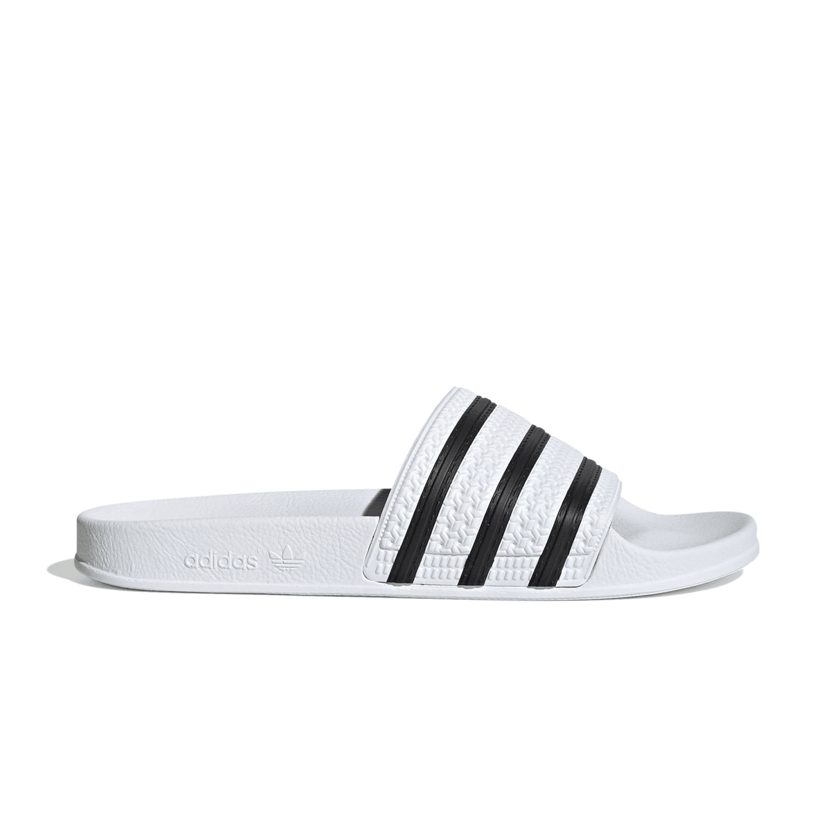 Adilette Comfort Slide Sandals for Men & Women - White | Breathable & Lightweight Pool Slides for Beach, Gym, Shower & Lounge