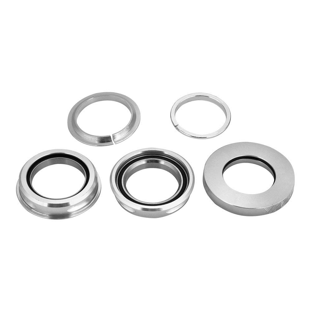 Premium 44mm Aluminum Alloy Bike Headset - Sealed Bearing Mountain Bike Headset Accessory for Smooth Steering | Ideal for MTB Upgrades & Off-Road Cycling