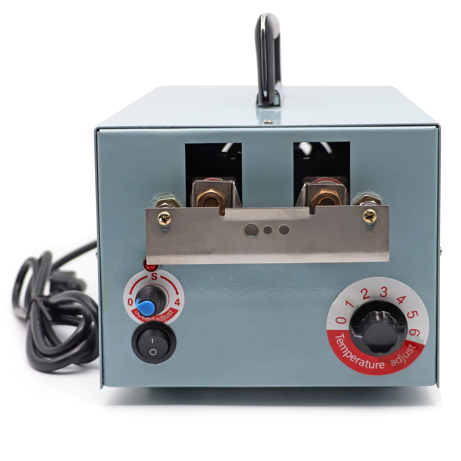 110V Automatic Electric Chicken Debeaking Machine - Poultry Beak Trimmer with 2 Blades for Safe & Precise Beak Cutting | Ideal for Chicken Farms, Hatcheries & Poultry Processing | Durable Debeaker Tool for Healthy Flock Management