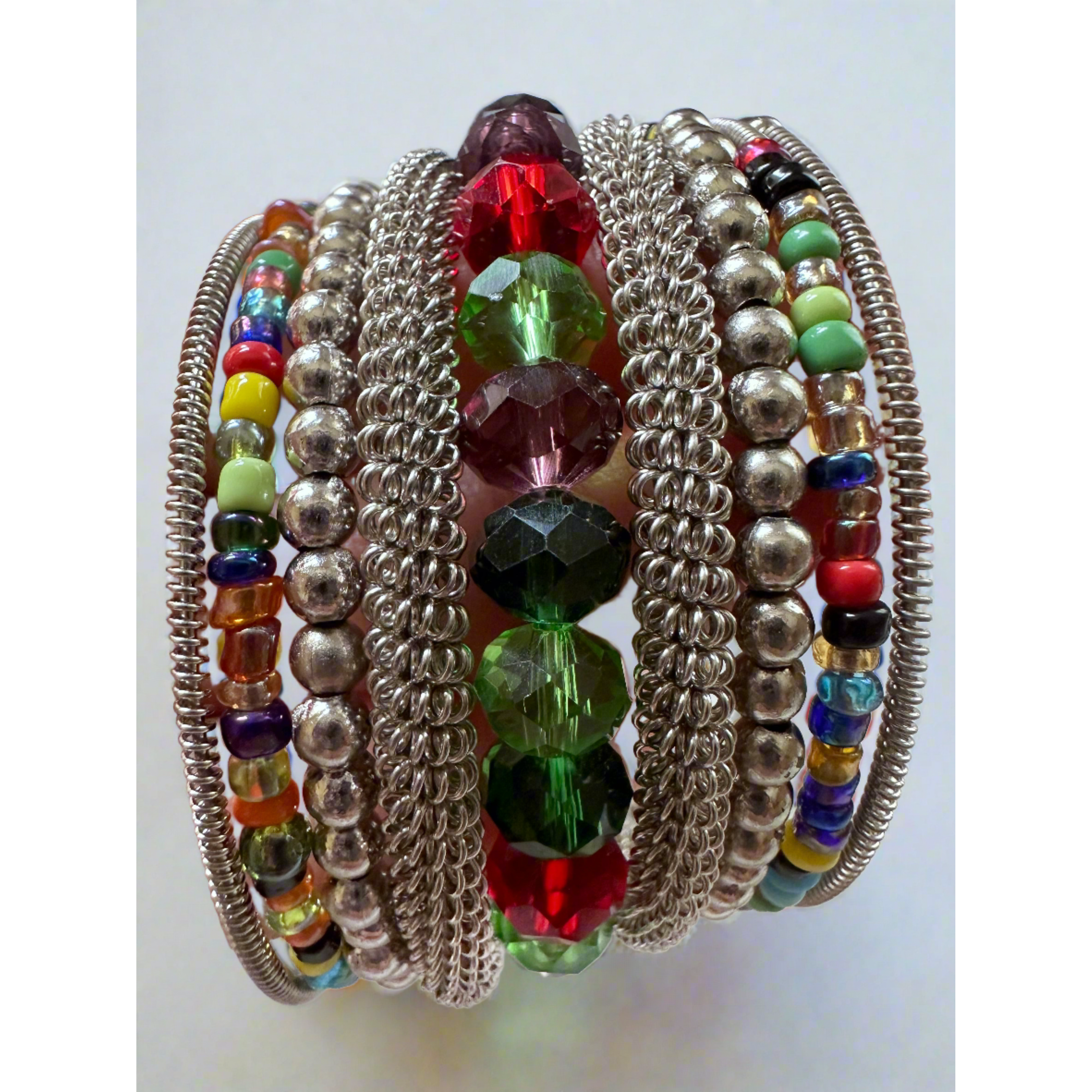 Stylish Adjustable Wrap Bracelet for Women - Boho Chic Beaded Handmade Jewelry - Perfect for Casual Wear, Layering & Gift Giving