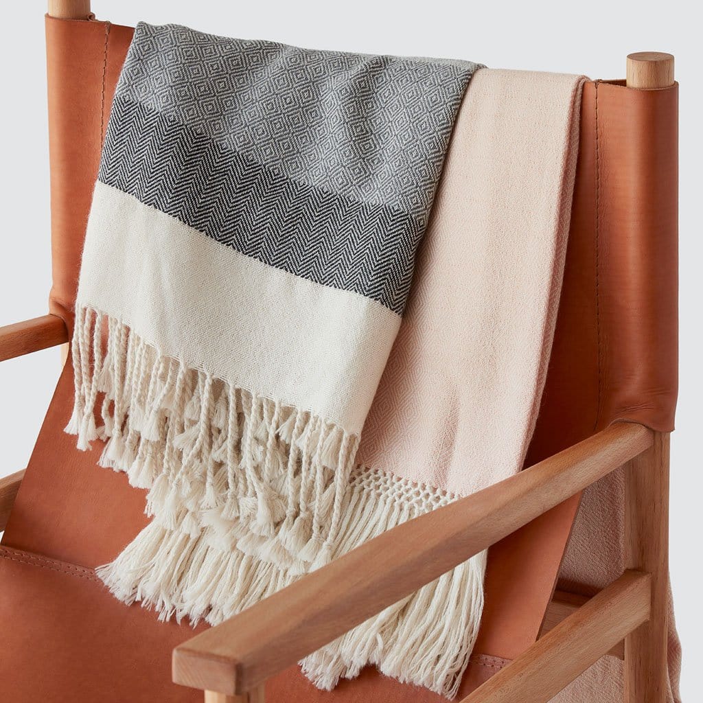 Soft & Cozy Paloma Alpaca Throw Blanket - Luxurious 100% Alpaca Wool for Warmth - Perfect for Couch, Bed, or Gift Giving