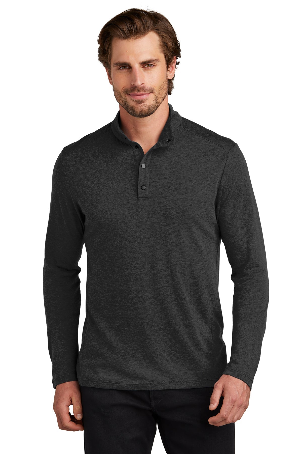 Custom OGIO Command Quarter Zip Pullover - Personalized Blacktop Performance Apparel for Golf, Work & Outdoor Activities