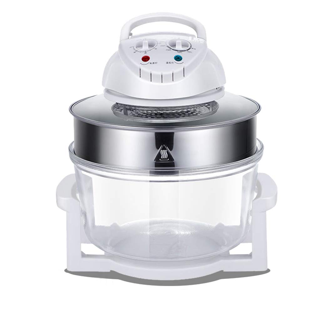 17L Air Fryer with Glass Infrared Convection Oven - 360° Even Heating, Healthy Pressure Cooking & Multi-Function Cookware for Home Kitchen | Perfect for Frying, Baking, Roasting & Meal Prep