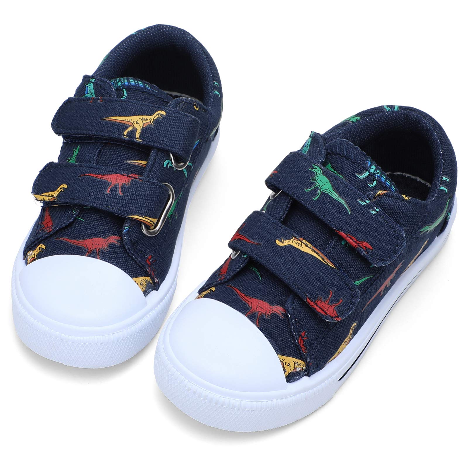 STQ Slip-On Canvas Sneakers for Toddler Boys & Girls - Comfortable & Lightweight Casual Shoes for Play, School, and Everyday Wear
