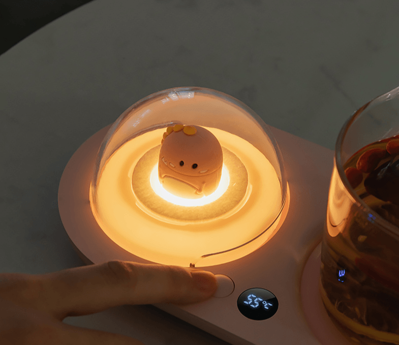 Sakura Aromatherapy Essential Oil Diffuser with Mug Warmer - Perfect for Home, Office, and Relaxation Spaces