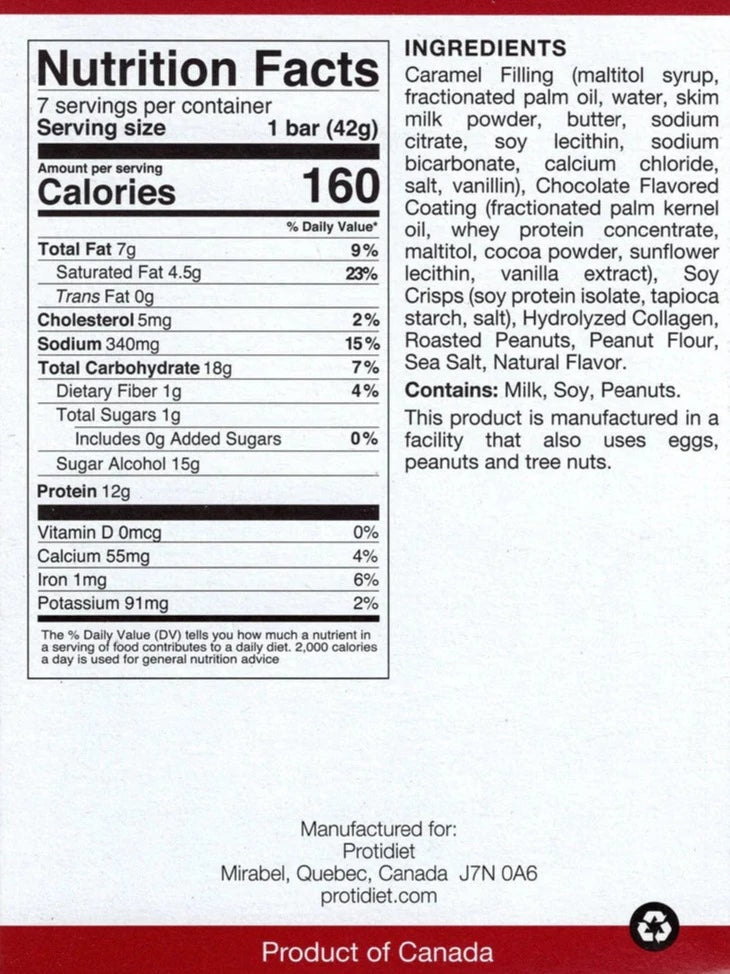 Delicious Caramel & Sea Salt Protein Bites - Low Calorie Snack for Weight Loss & Keto Diet | Perfect for On-the-Go Energy Boost & Post-Workout Recovery