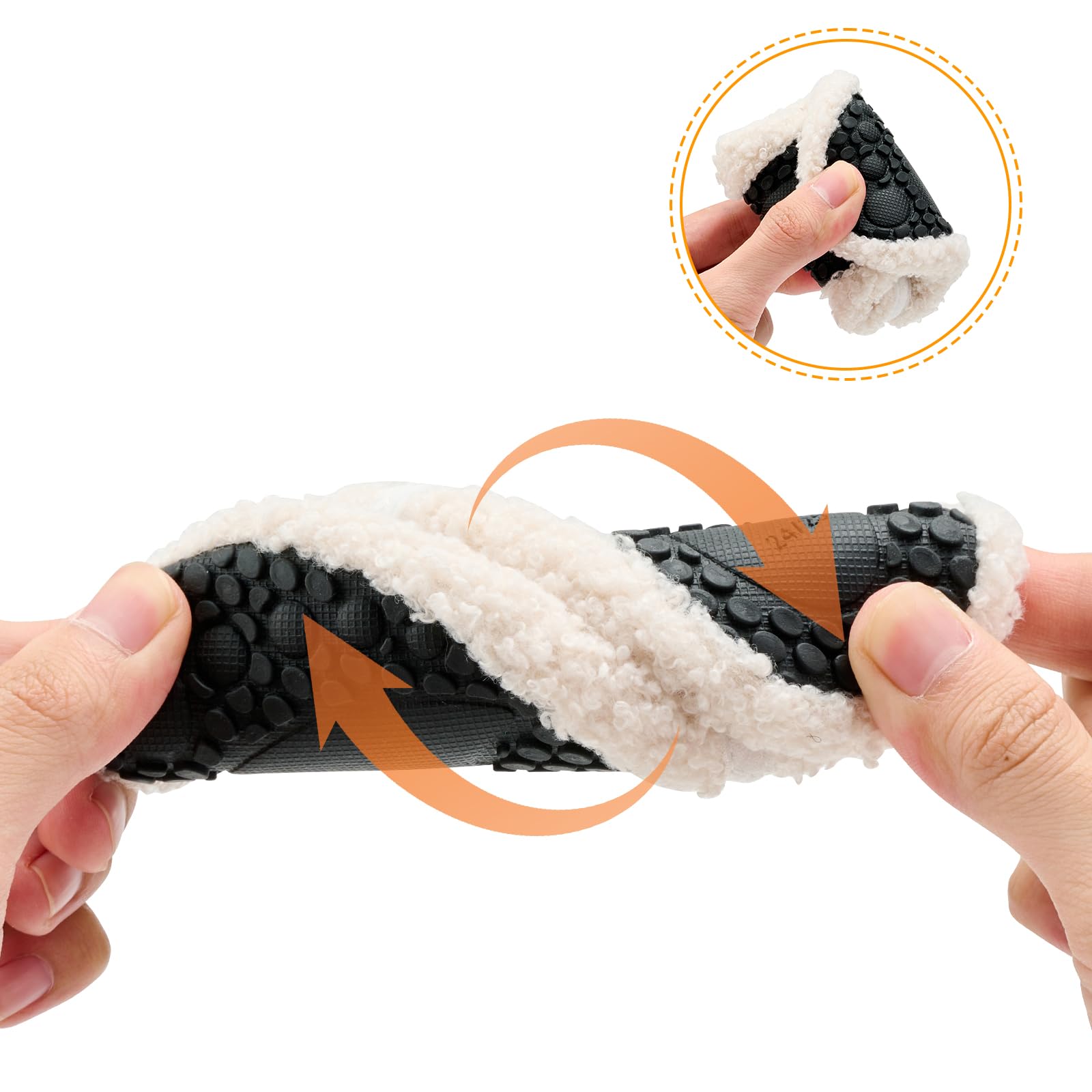 ANLUKE Non-Slip Toddler Slippers for Boys & Girls - Soft Indoor House Shoes with Warm Fleece Lining for Kids - Perfect for Winter, Home, Preschool & Playtime