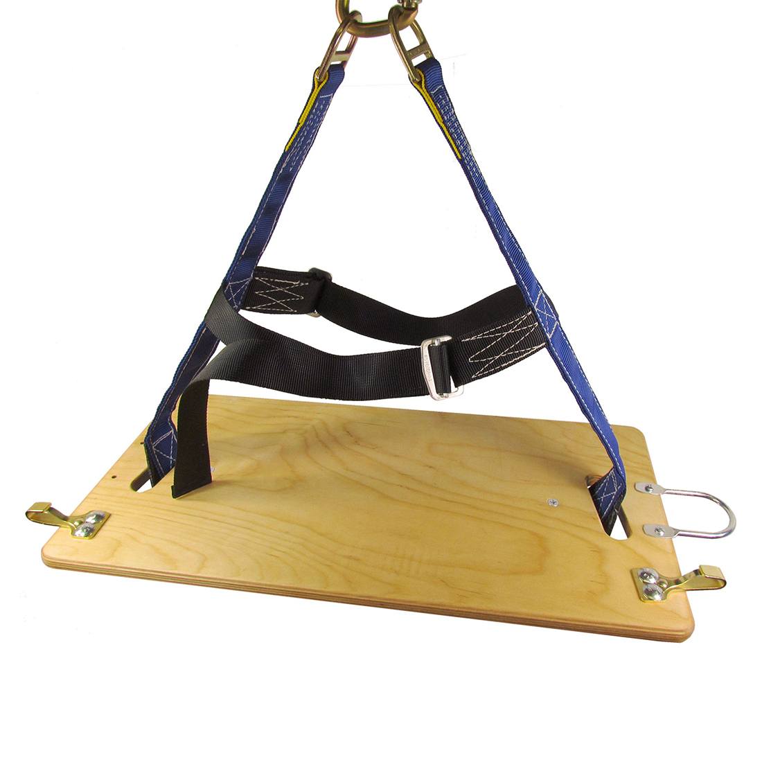 Sky Genie 2 Point Suspension Chair with Waist Harness - Professional Aerial Yoga Swing for Home & Studio - Perfect for Fitness, Relaxation and Anti-Gravity Workouts