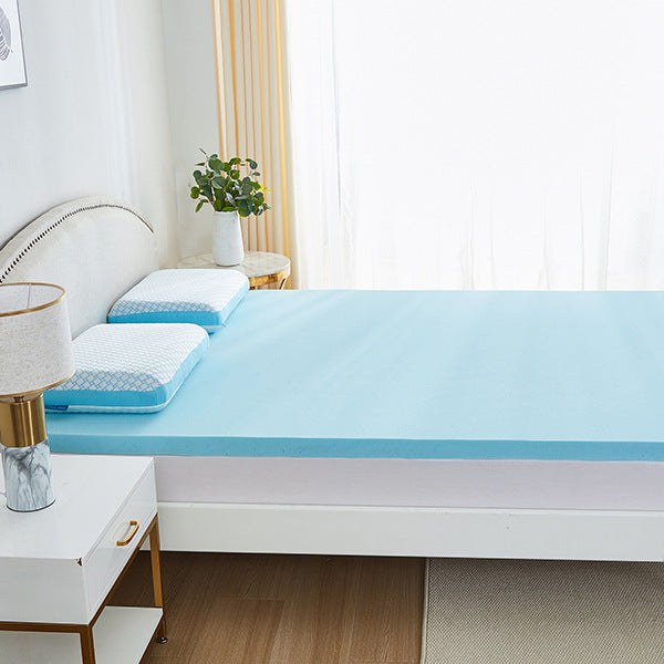 Re Born Mattress Topper - 3 Inch Cooling Gel Memory Foam Mattress Pad for Back Pain Relief | Queen Size Bed Topper for Pressure Relief & Spine Alignment | Perfect for Hot Sleepers & Side Sleepers