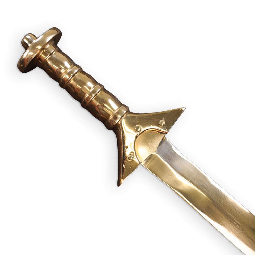 Celtic Bronze Sword - 27 Inch Blade - Deepeeka - Historical Replica for Collectors, Cosplay & Medieval Decor