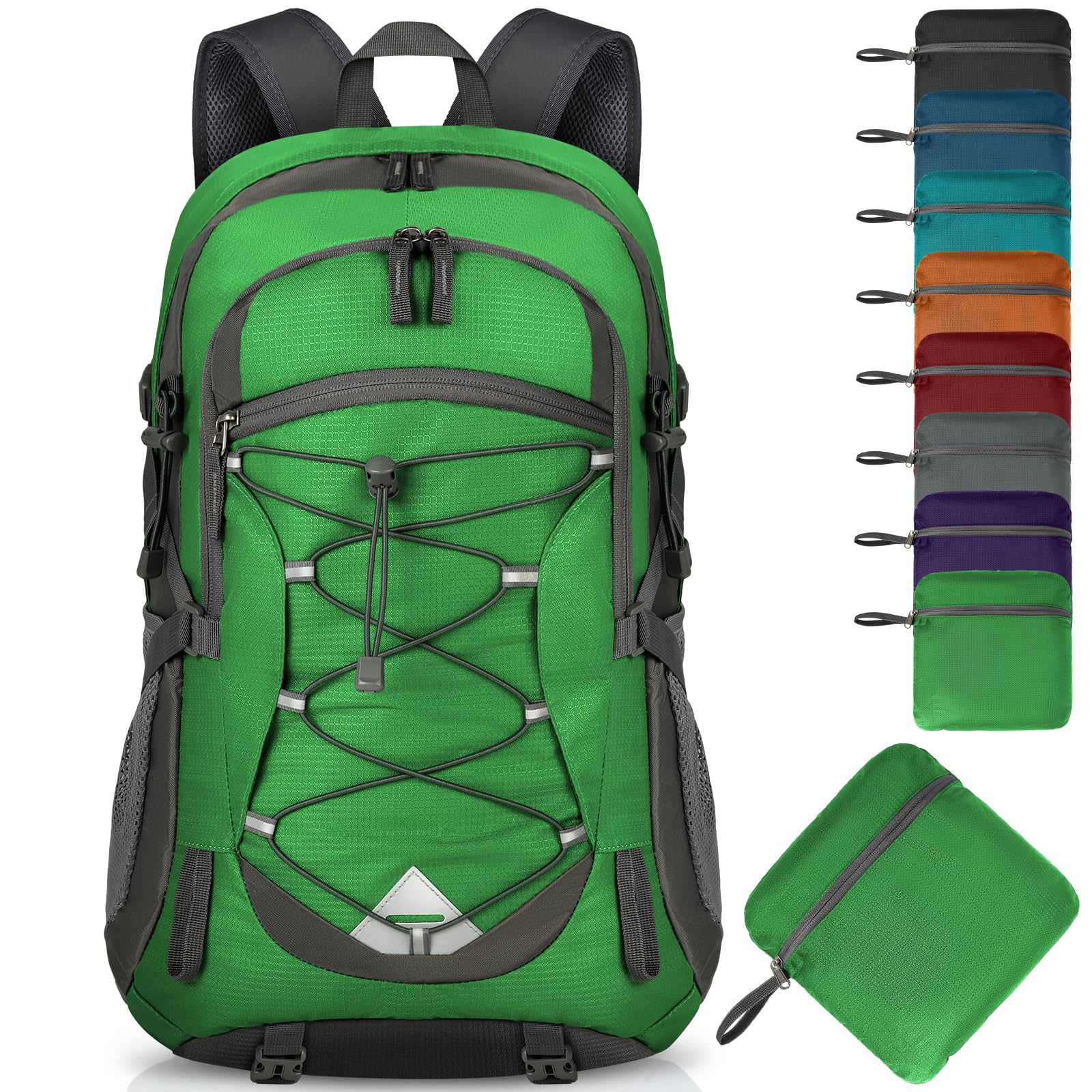 IGOLUMON 40L Lightweight Hiking Backpack - Waterproof Camping Backpack for Men & Women, Packable Travel Daypack for Outdoor Adventures, Hiking, Camping & Daily Commute