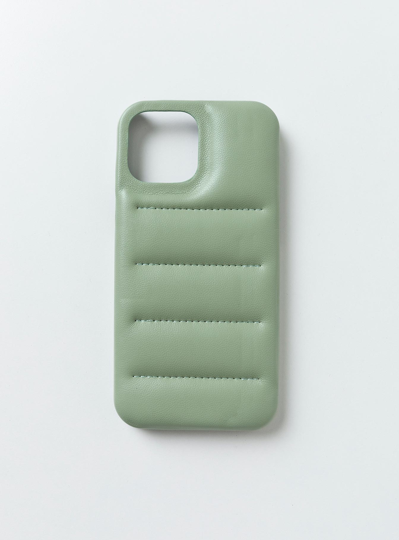 Belk Premium Padded iPhone Case in Sage Green - Slim Protective Cover for iPhone 12/13/14 Pro Max - Perfect for Everyday Use, Travel & Outdoor Activities