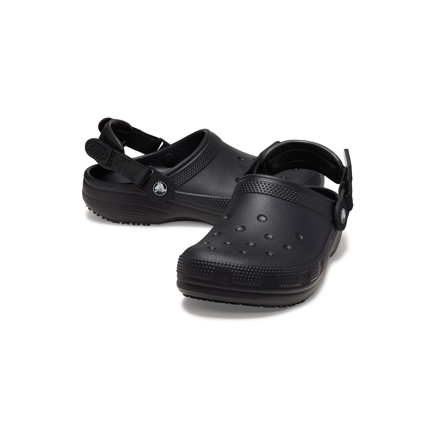 Slip-Resistant Crocs Unisex Classic Work Clogs for Adults - Comfortable Non-Slip Shoes for Nurses, Chefs & Healthcare Professionals