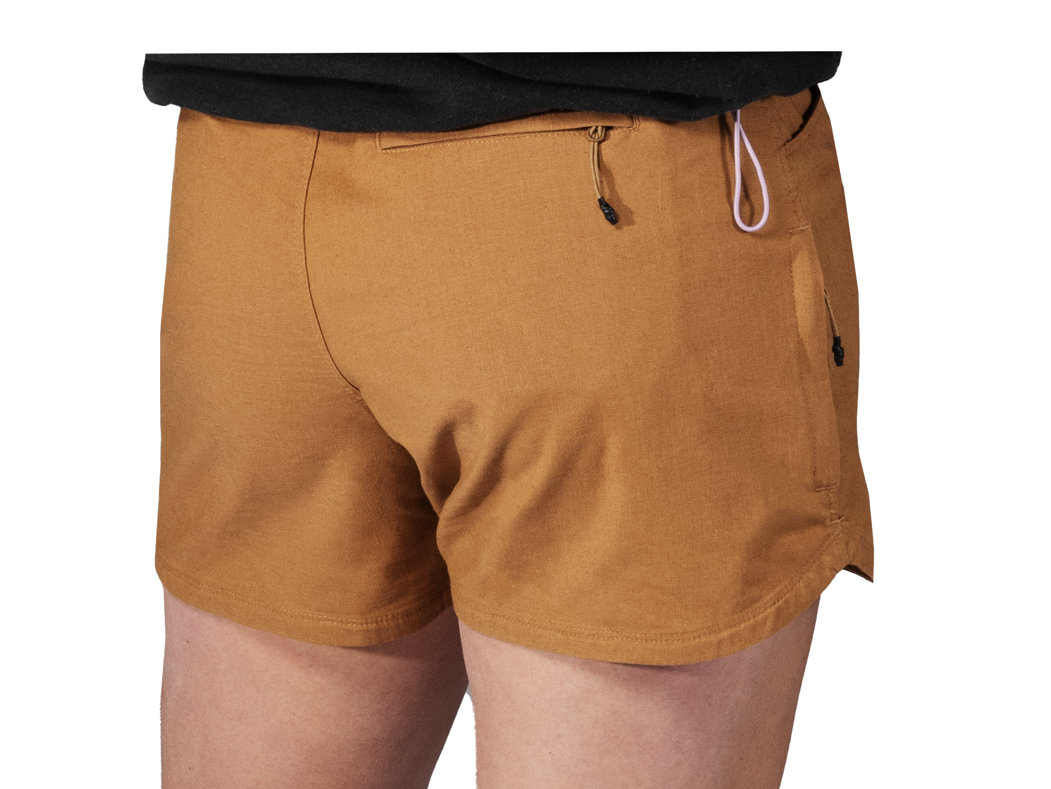 Kinisi Women's Hemp Shorts - Breathable & Comfortable Summer Casual Shorts for Yoga, Beach, and Outdoor Activities
