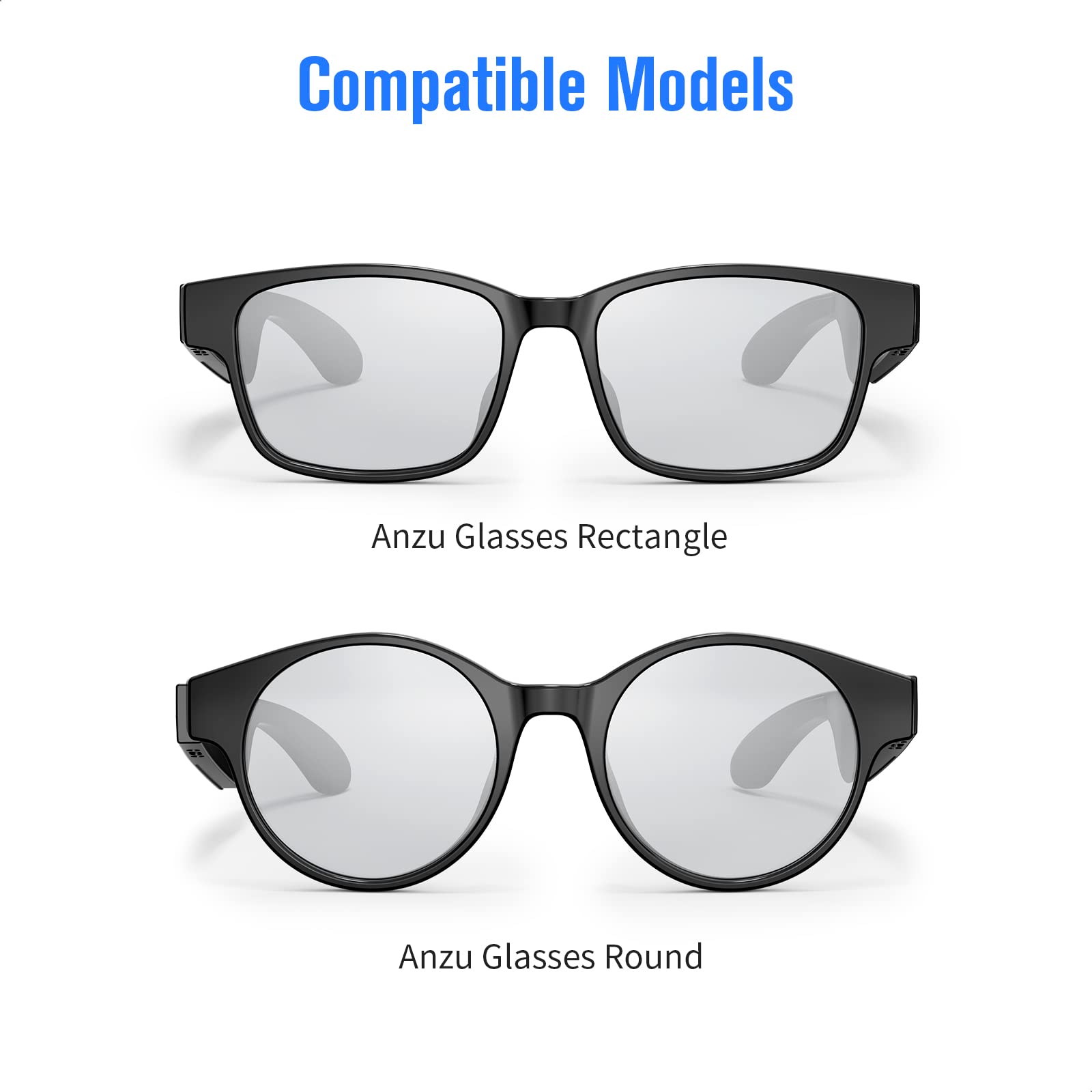 Original Title: Replacement Charger 5 Feet Cable Compatible with Razer Anzu Smart Glasses Frames   Optimized Title: Razer Anzu Smart Glasses Replacement Charger - 5FT USB Charging Cable - Fast Charging Compatible with Razer Anzu Frames - Perfect for Home, Office & Travel Use
