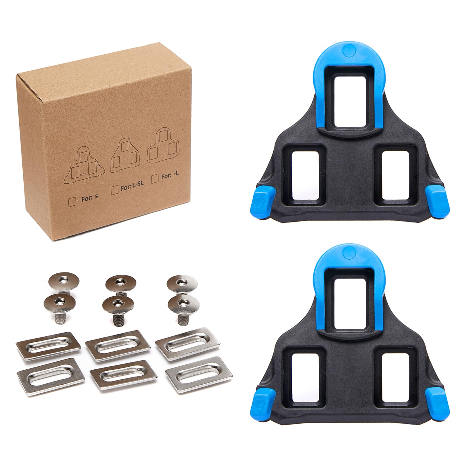 Shimano SPD-SL Compatible Bike Cleats - Road & Indoor Cycling Shoes for Professional & Training Use | Perfect for Spin Class, Commuting & Long-Distance Rides