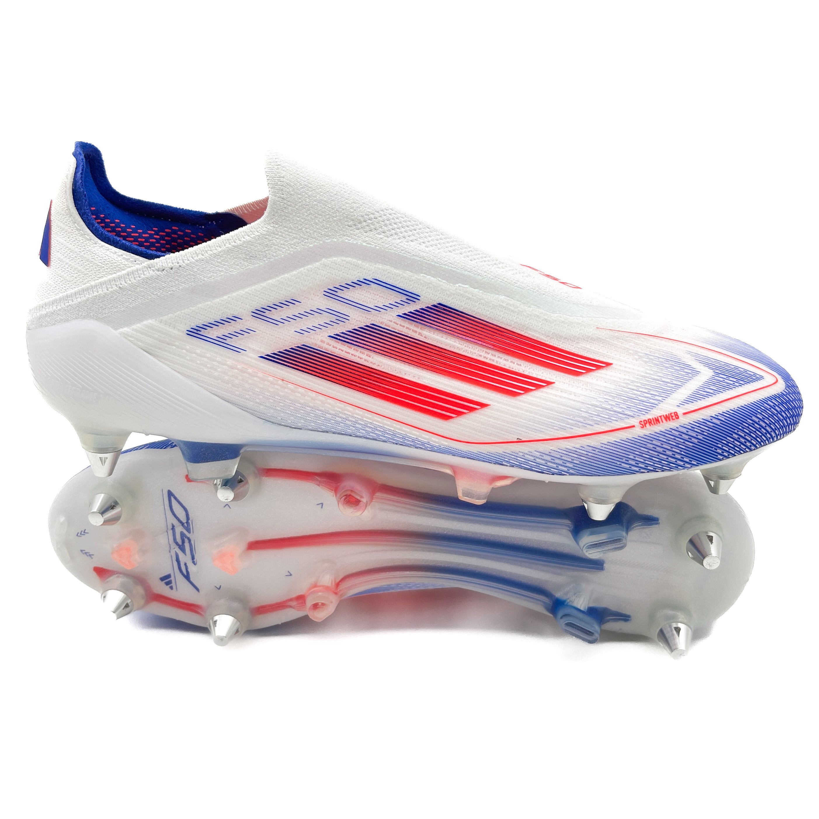Adidas F50 Elite Laceless SG Soccer Cleats - Lightweight Football Boots for Firm Ground - Perfect for Professional Matches & Training Sessions