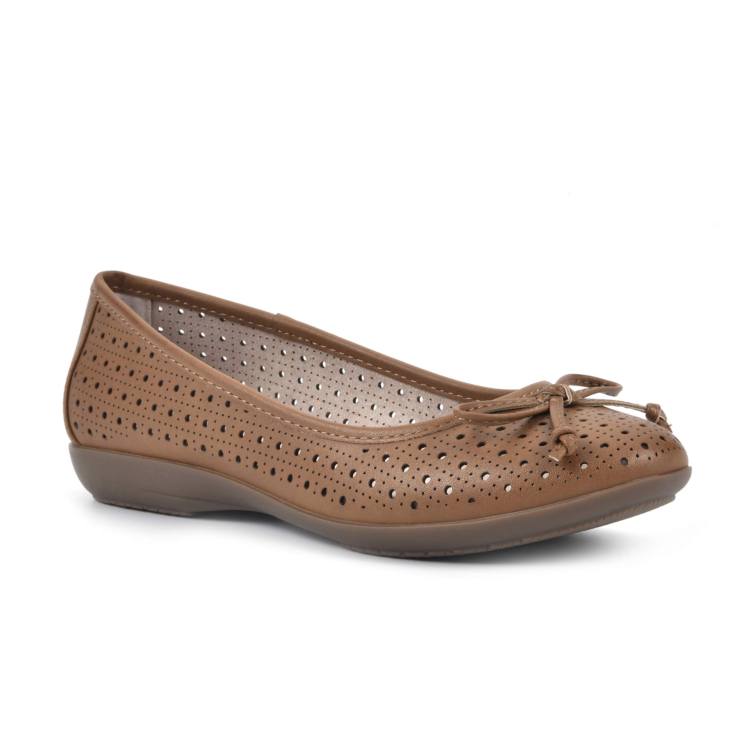White Mountain Cheryl Women's Ballet Flats - Comfortable for Work & Walking