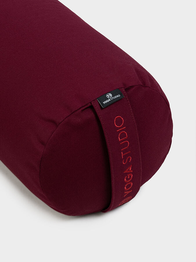 Organic Cotton Yoga Bolster for Yoga Studio - Supportive & Comfortable Meditation Pillow for Yoga, Pilates, and Home Workouts