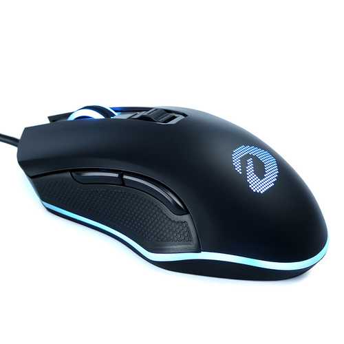 Dareu EM905 6-Button 4000DPI RGB LED Wired Gaming Mouse for PC - Professional Optical Gaming Mouse with Adjustable Backlight for FPS, MOBA & eSports Gaming